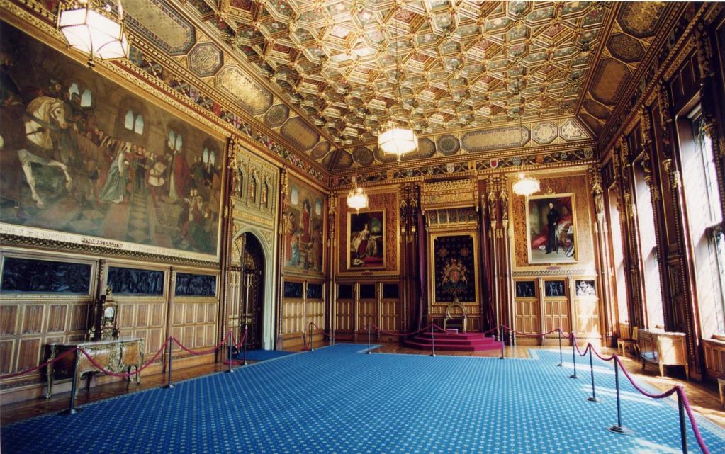 Interiér paláce parlamentu