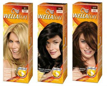 Wellaton paletu barev vlasů