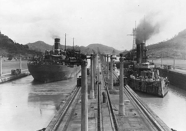 izgradnjo Panamskega kanala