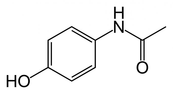 paracetamolna formula