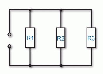 connessione parallela di resistori