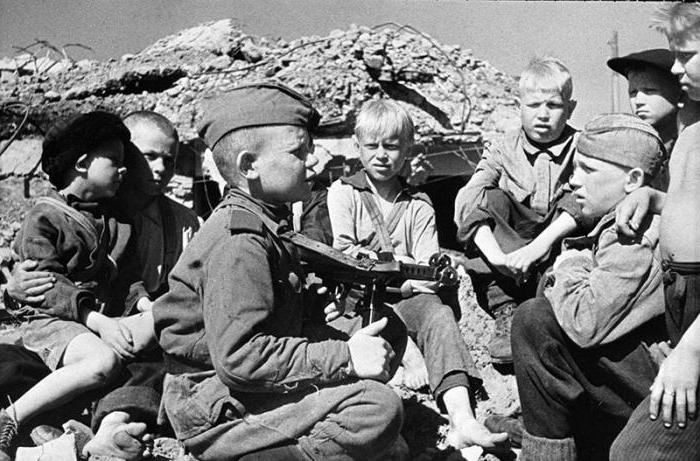 герилци великог патриотског рата 1941. године, попис имена
