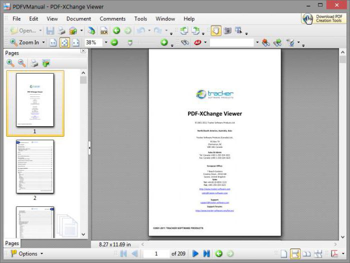programi za branje dokumentov v pdf formatu