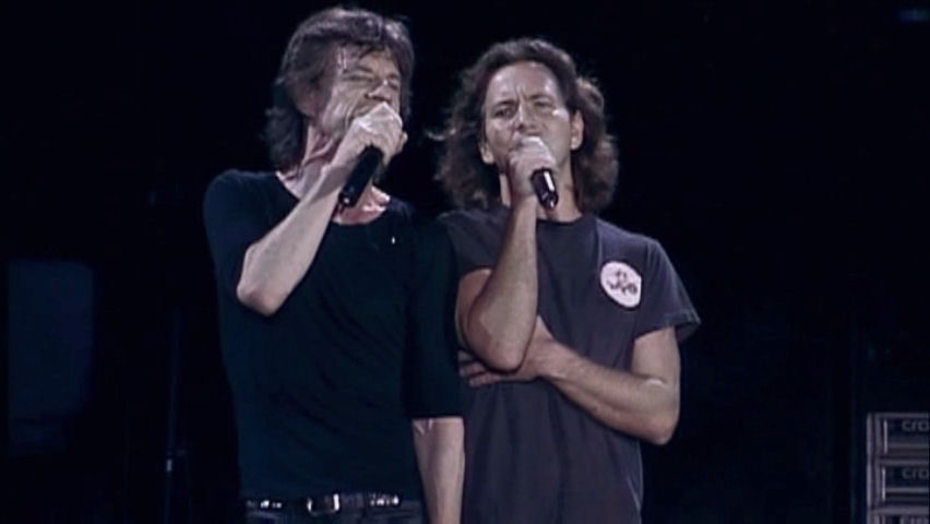 Vedder e Jagger