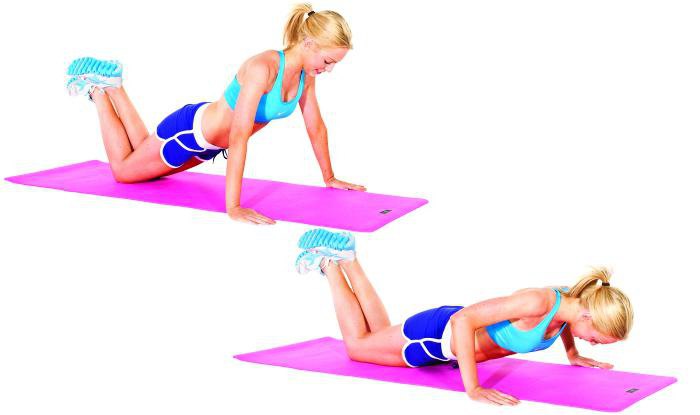 упражнения за гръдните мускули за жени у дома