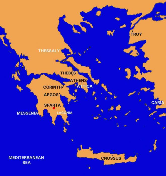 Brevemente la guerra del Peloponneso