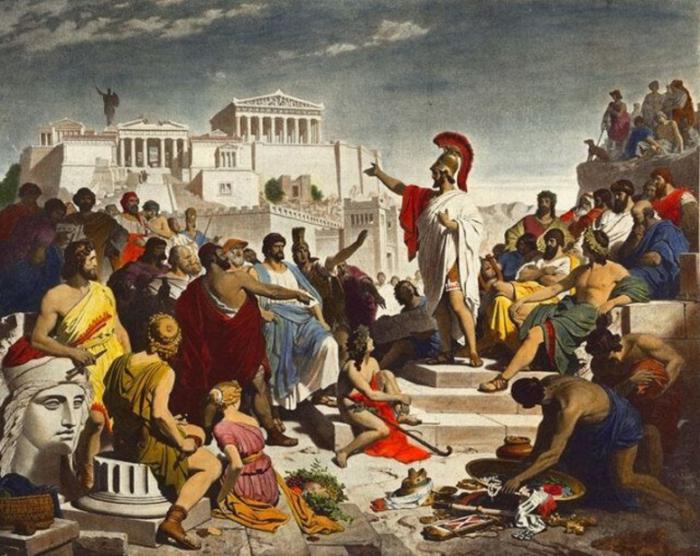 причините за Пелопонеската война