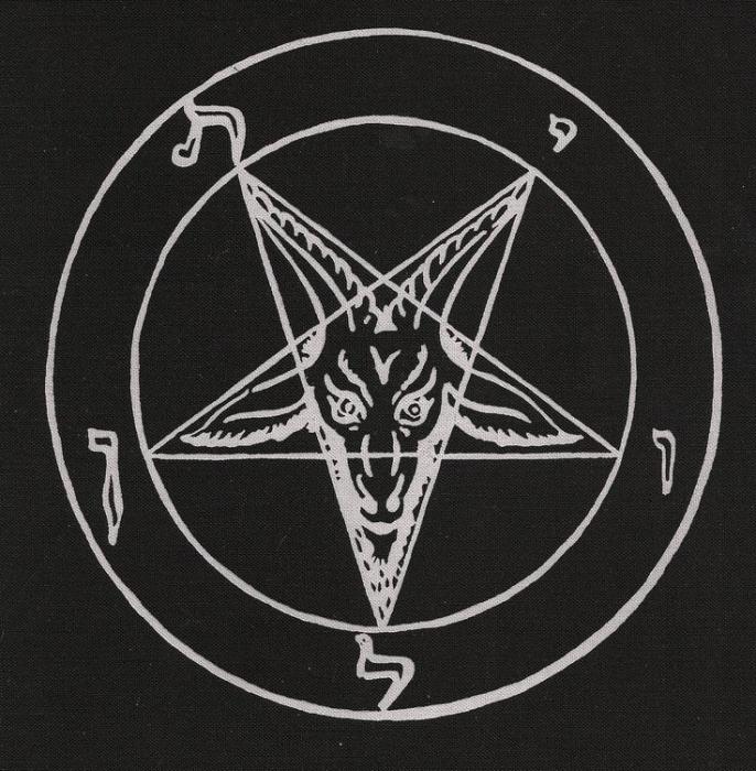invertovaný pentagram význam