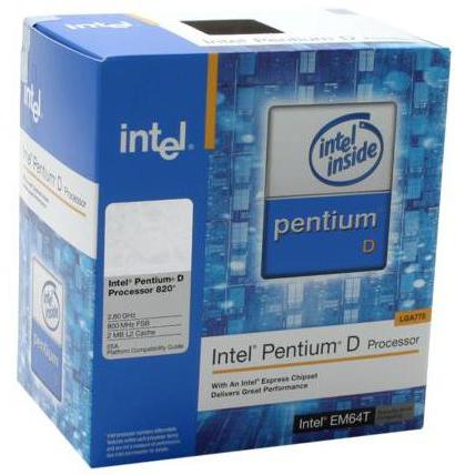 пентиум д процесор
