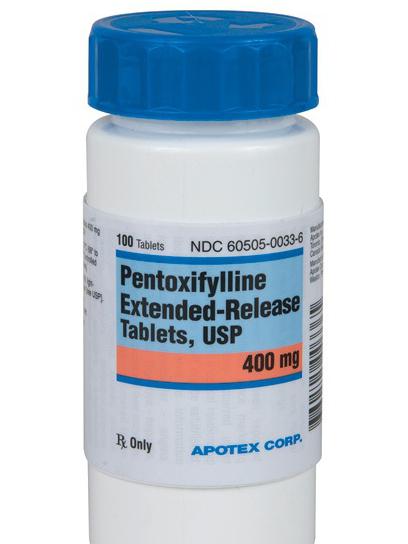 upute za pentoksifilin