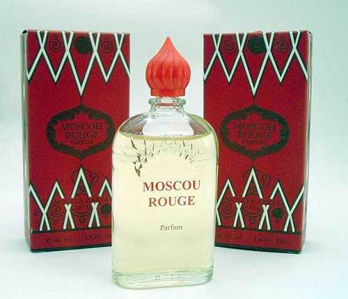 снимка на червения московски парфюм