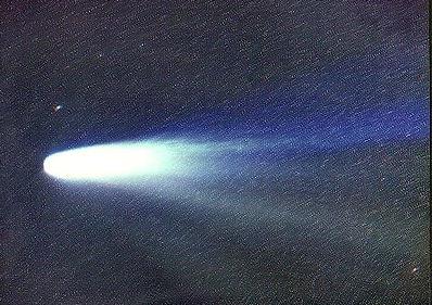 Foto della cometa di Halley