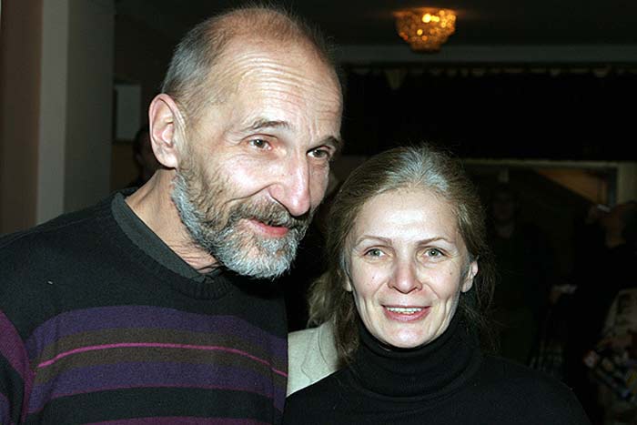 Петър и съпругата му Олга