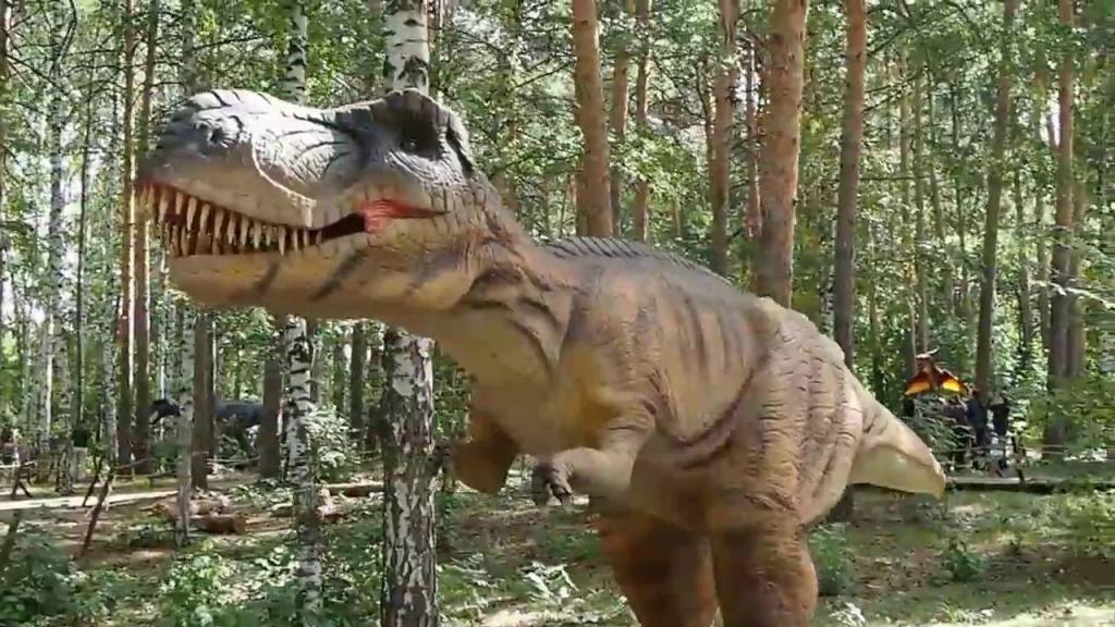 Tyranozaur w Dinoparku