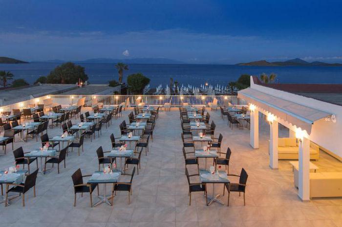 petunya resort na plaži 4 restoran