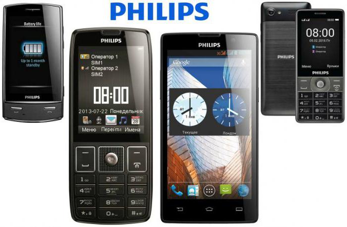 Phillips телефон с най-мощната батерия