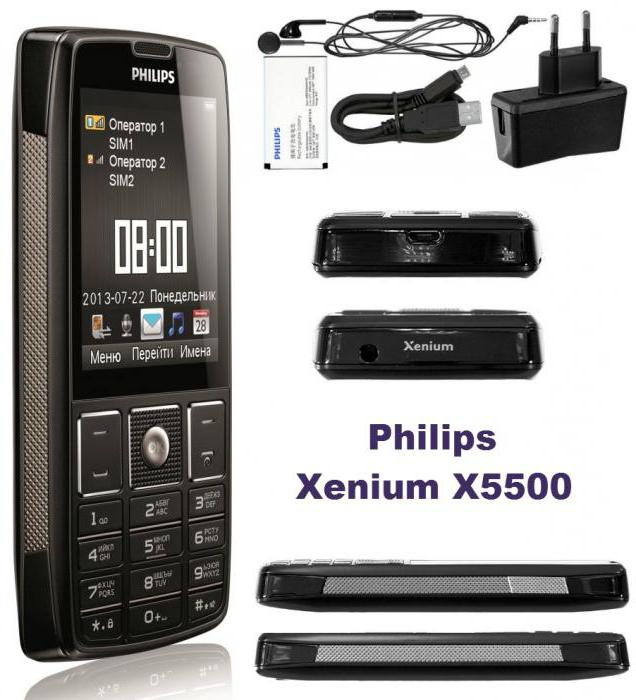 Telefoni Philips con potenti prezzi della batteria