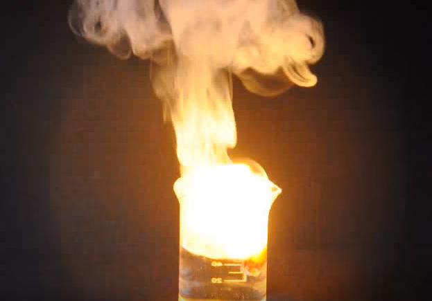 Fosfina combustione spontanea