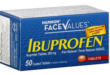 tablety ibuprofenu z čeho