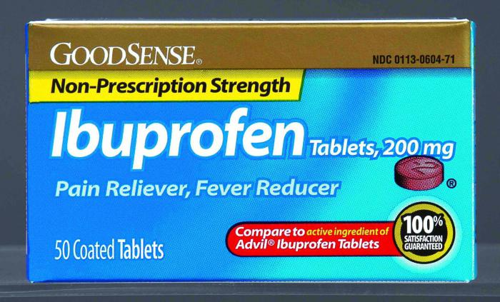 ibuprofen tablet Cena Cena