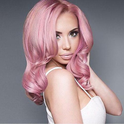 ružičasta boja za kosu