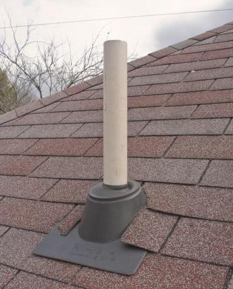 Tubi di ventilazione in plastica per tetti