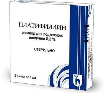 użycie hydrotartrate platifillin
