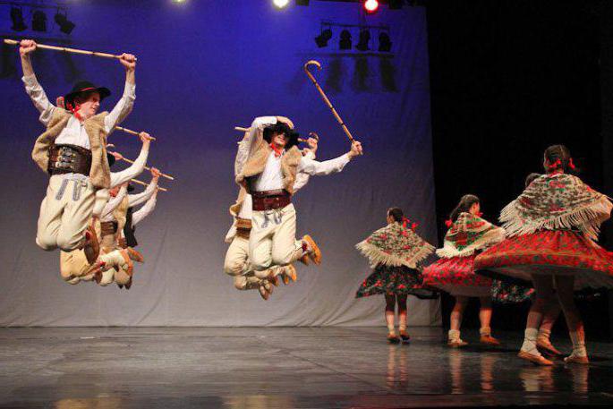 Полските народни танци Krakowiak Mazurka