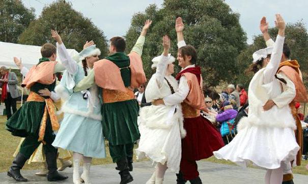 Polský popis lidového tance