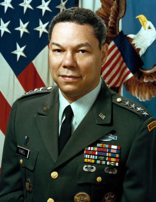 Colin Powell Segretario di Stato USA
