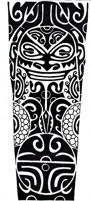полинезийска татуировка