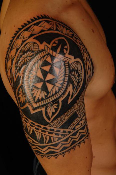 polynesian tetování fotky