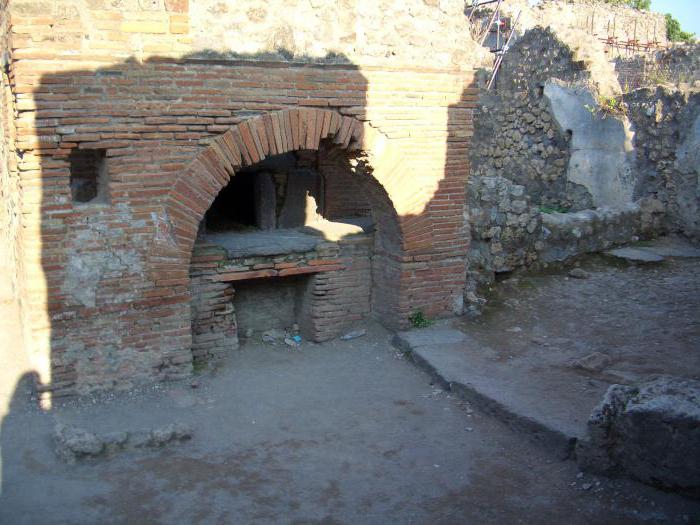 design della stufa pompeiana