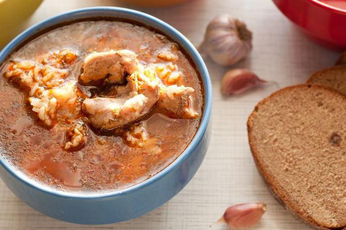 рецепта за супа от свинско kharcho