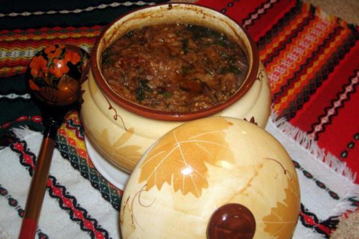 zuppa di maiale kharcho