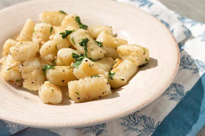 gnocchi bramborový recept