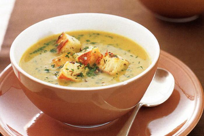 пире кромпир супа са рецептима за кроконе