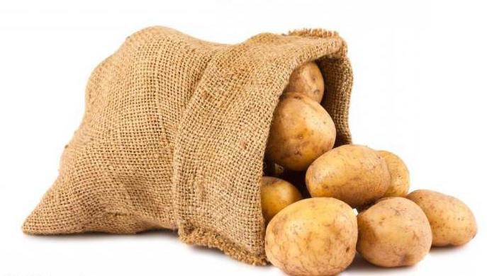 skladování brambor
