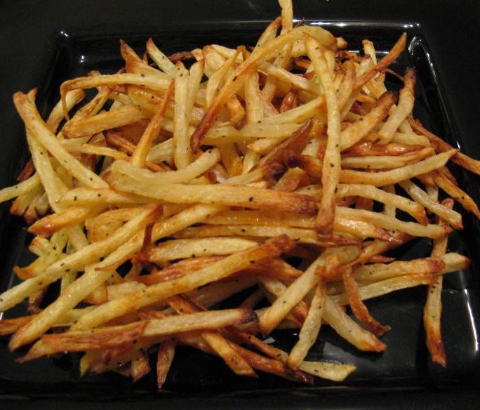 patatine fritte nel forno
