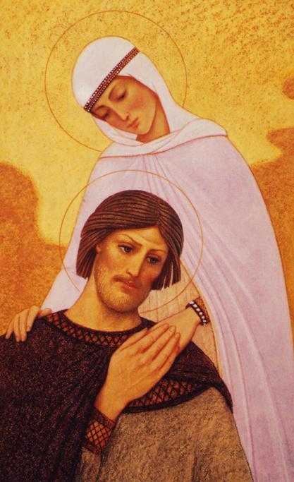 La preghiera di Pietro e Febronia per amore