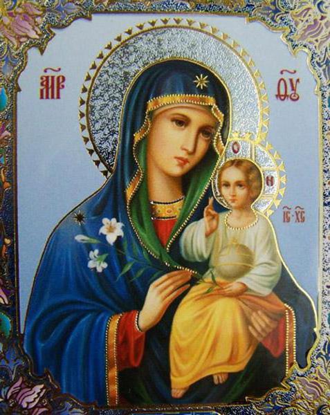 preghiera per la salute del bambino malato alla Santissima Theotokos