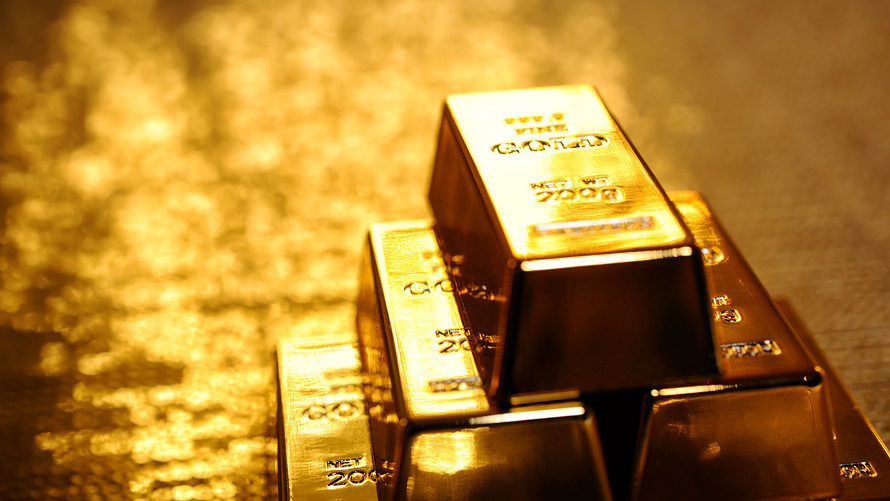 Szlachetne metalowe złoto