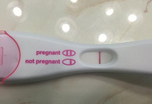 la gravidanza è un test negativo perché