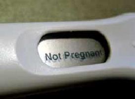 il test di gravidanza è negativo e la gravidanza è la ragione