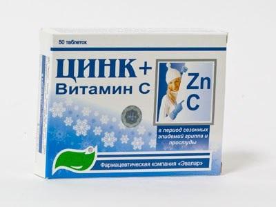 vitamine con zinco