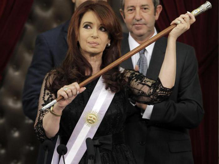 Argentinský prezident Cristina