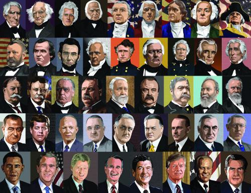 Lista amerykańskich prezydentów w kolejności