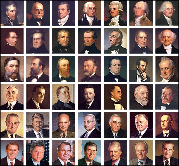 nas, lista prezydentów