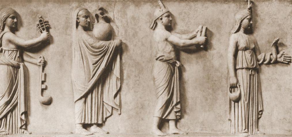 Свещеници и жрици от Древна Гърция