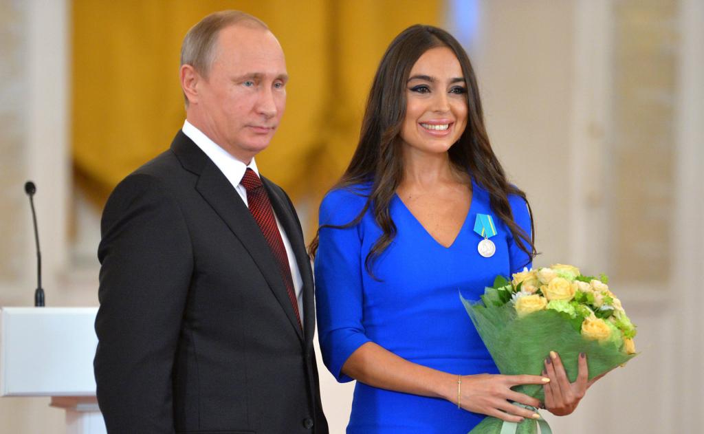Aliyeva Leila e Vladimir Putin